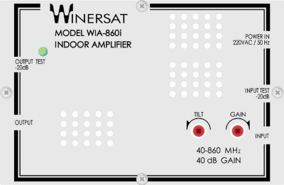 Bộ Amplifier - khuếch đại tín hiệu truyền hình cáp Winersat WCA 860i